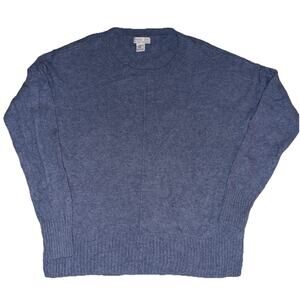 RACHEL ZOE Soft Knit 100% 2 Ply Cashmere Pullover Sweater Top Size XL